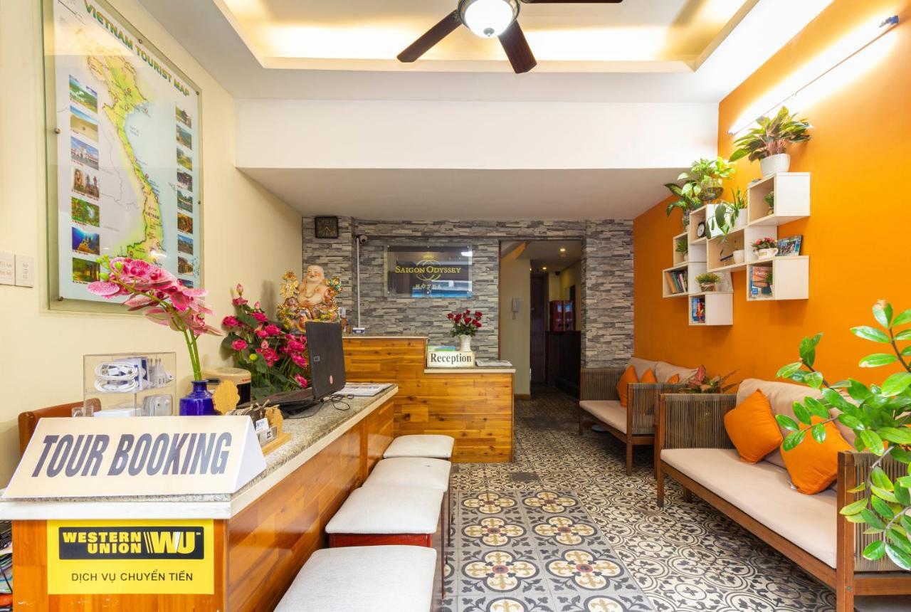הו צ'י מין סיטי Saigon Odyssey Hotel - The Art מראה חיצוני תמונה